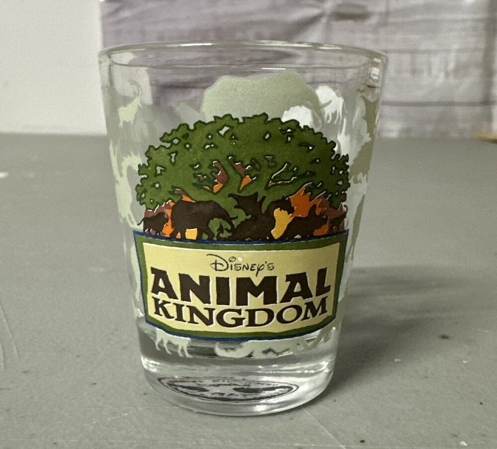Disney's Animal Kingdom Shot Glass Souvenir Tree of Life
